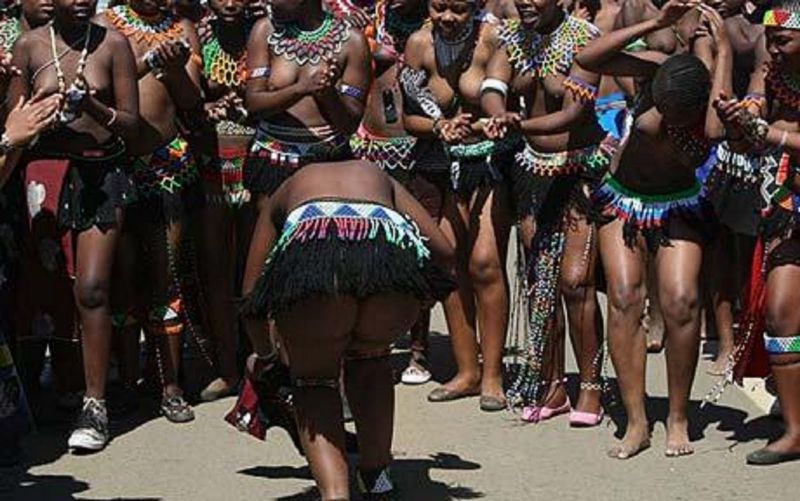 naked zulu reed dancers