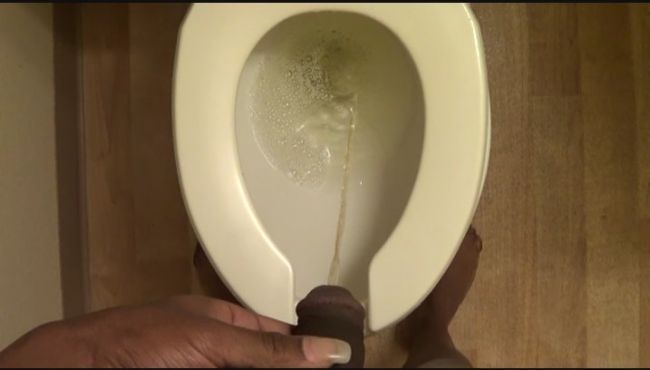 shemales peeing with erection