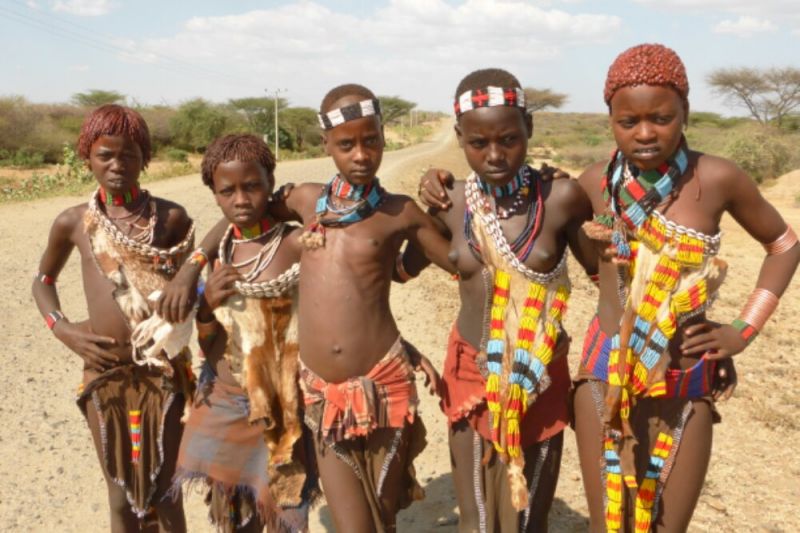 niger tribe girls