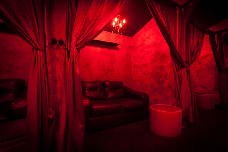 private strip club vip room