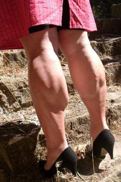 thick calves boots