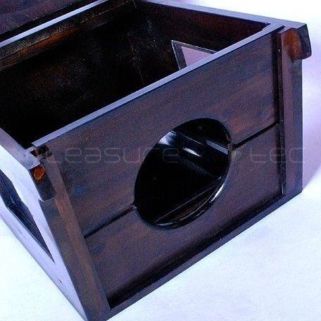 wooden toilet booster box