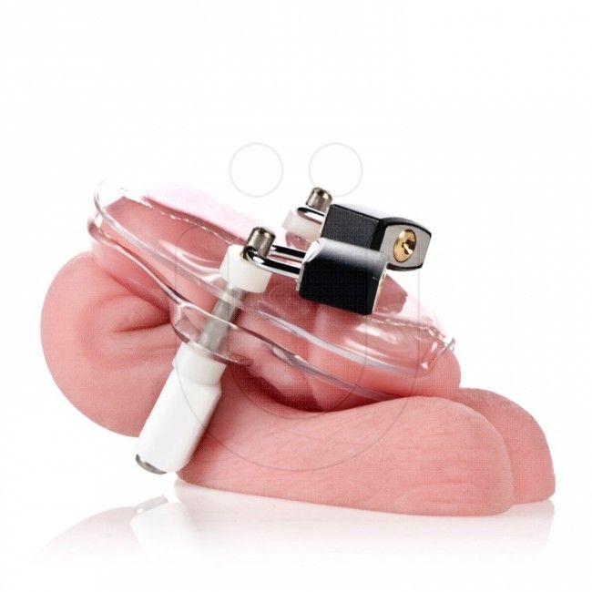 urethral male chastity device