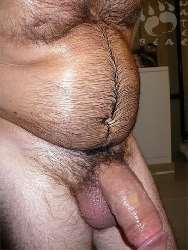 Fat Guy With Huge Cock