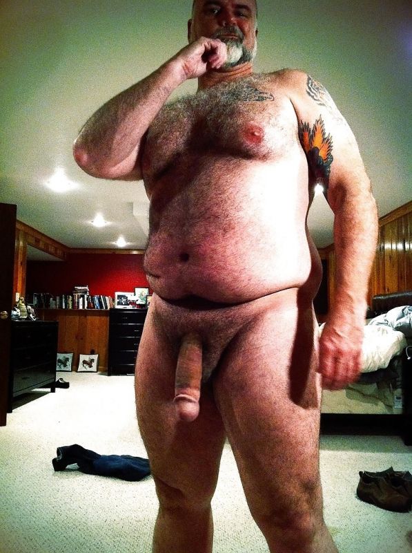 fat guy cock voyeur