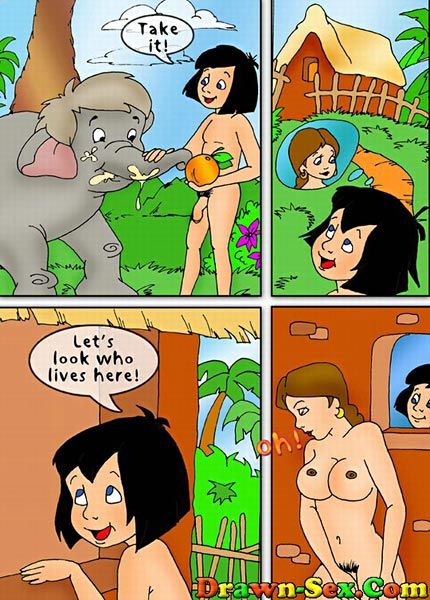 mowgli jungle book comic book