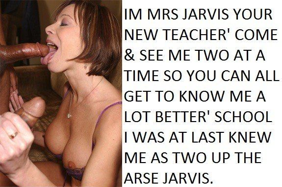 School Teacher Captions
