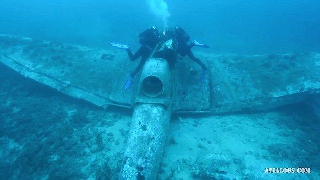 underwater aircraft found