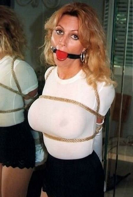 bitches with big tits ball gag