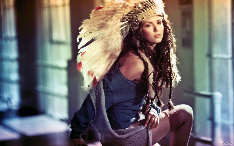 ancient native american beautiful women