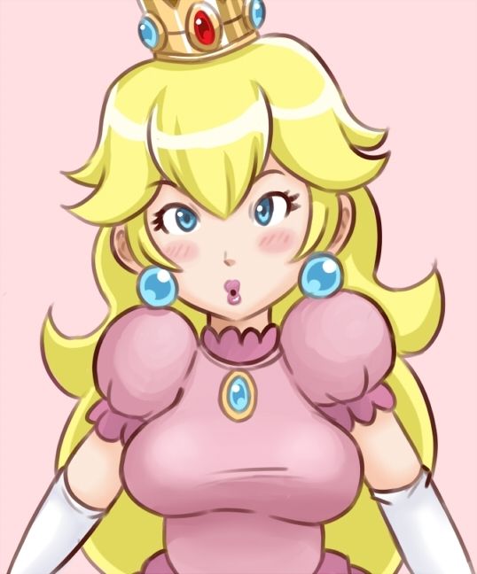 princess peach breast expansion huge tits
