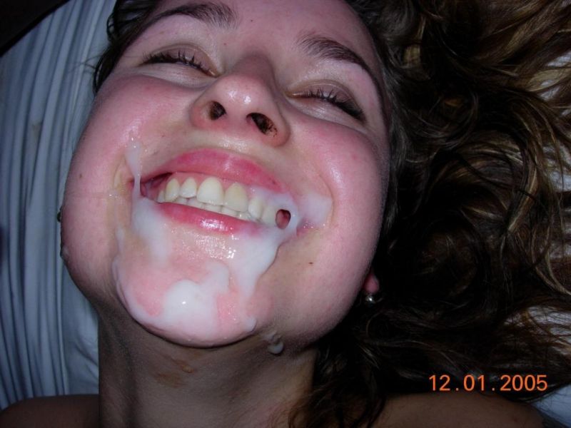cum on face while getting fucked