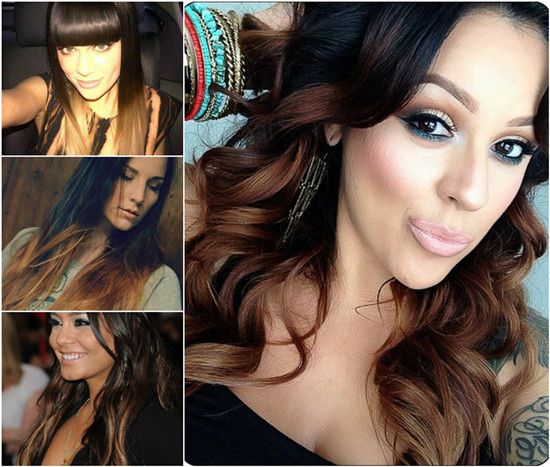 brown ombre hair for hair