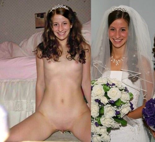 bride nude before and after