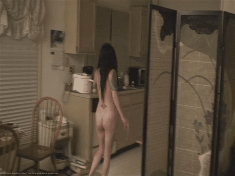 belted girls legs together gif
