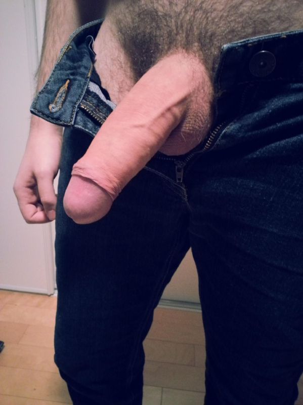 zipper down cock out