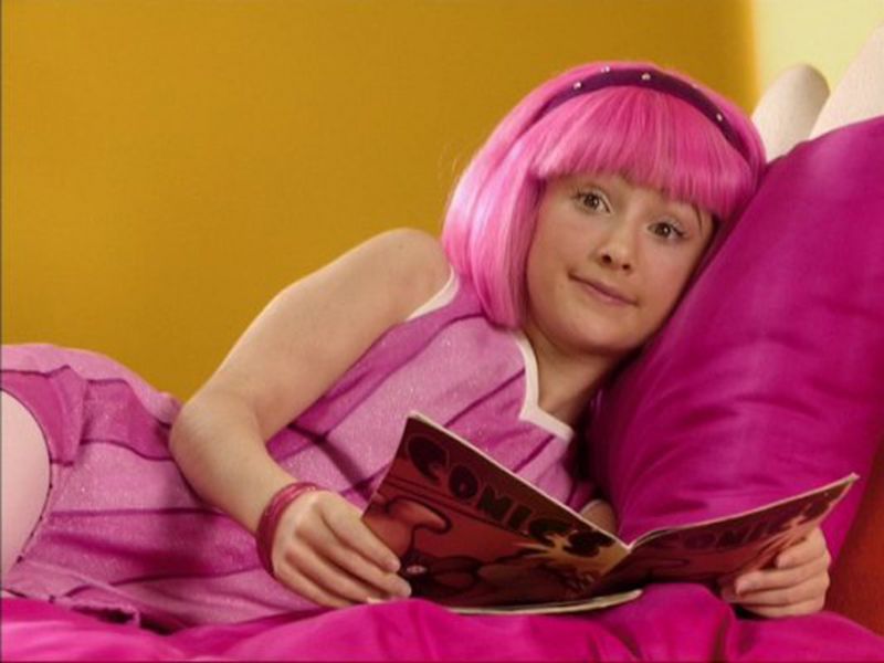 lazy town girl