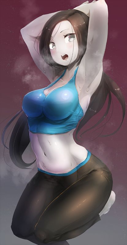 wii fit trainer big ass