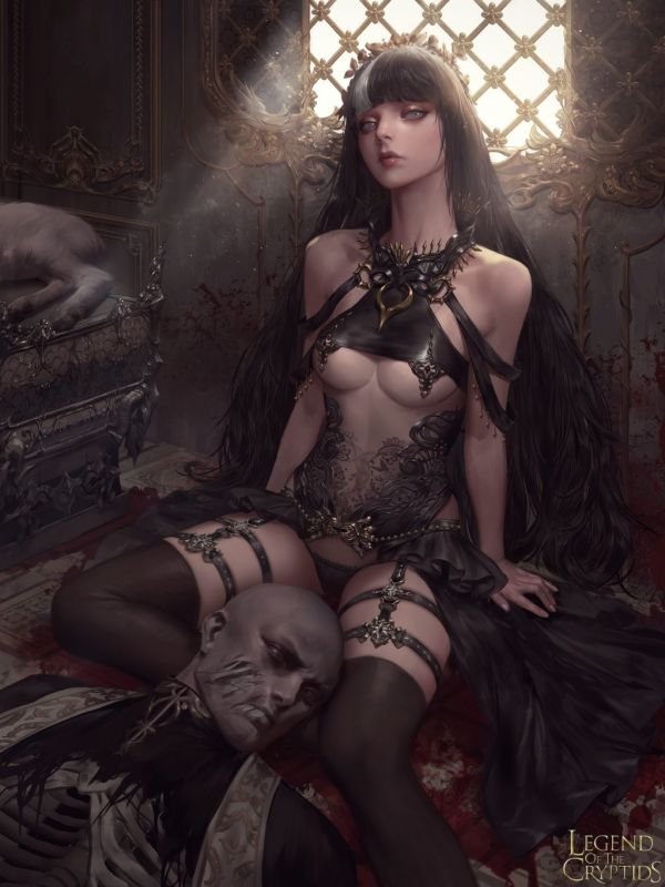 gothic female vampire