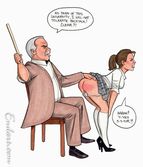 spanking family captions