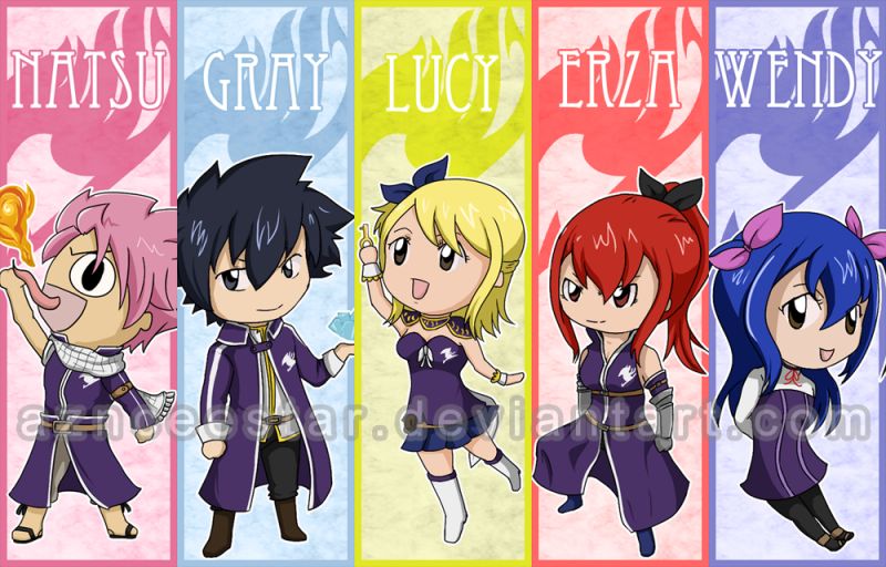 fairy tale anime characters list
