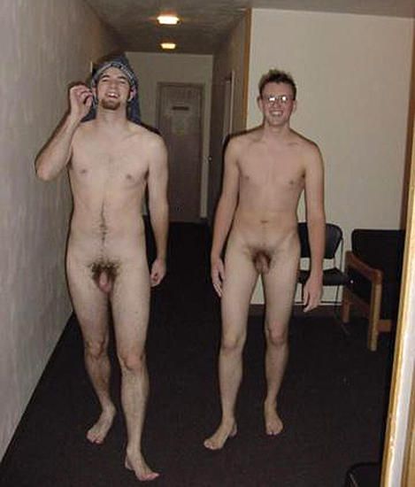 dudes naked together playing