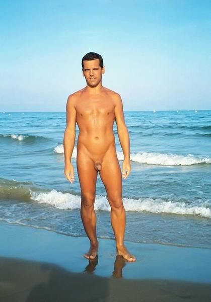 naked black men on the beach