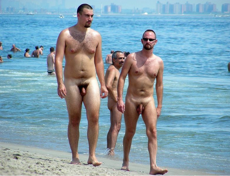 nude males at the beach