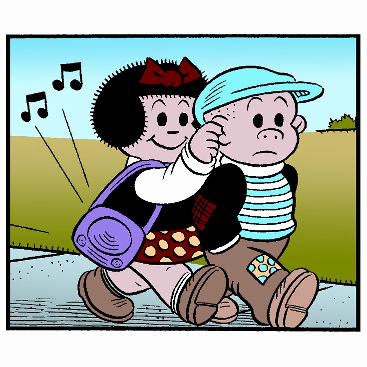 nancy and sluggo cartoon