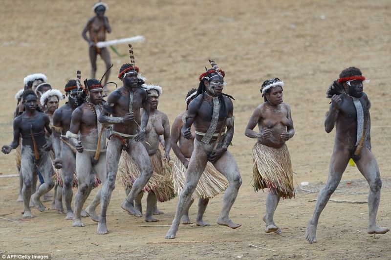 naked hung african men