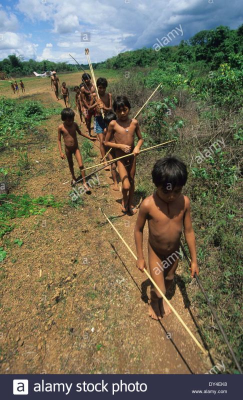 primitive tribe amazon group