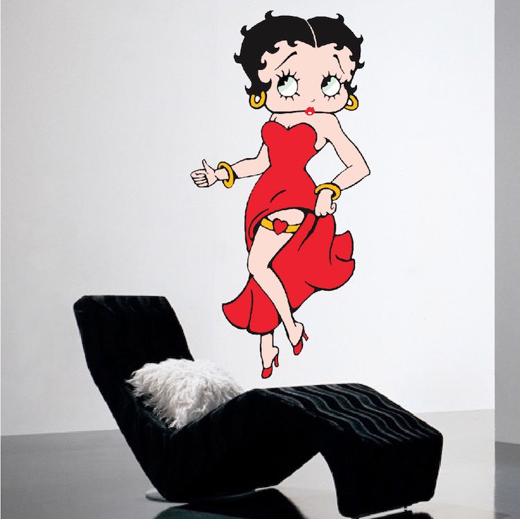 betty boop decals and stickers