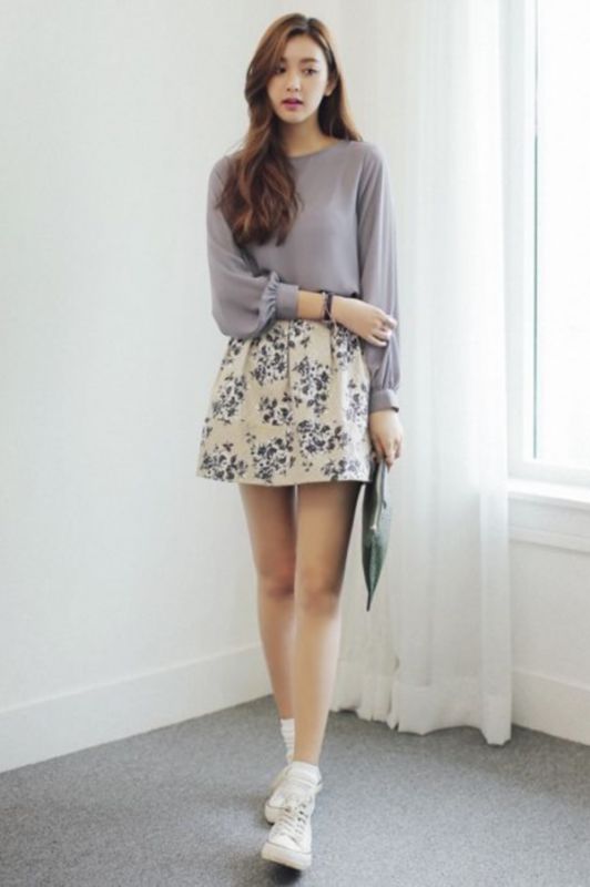 korean short skirt