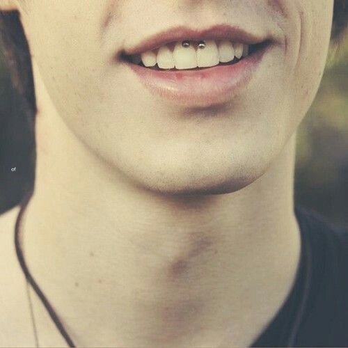 smiley and frowny piercings tumblr
