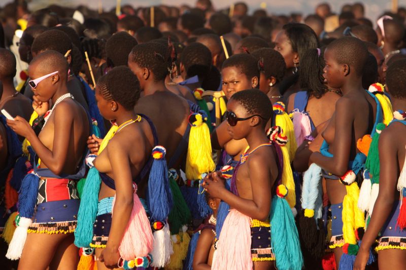 swaziland reed dance