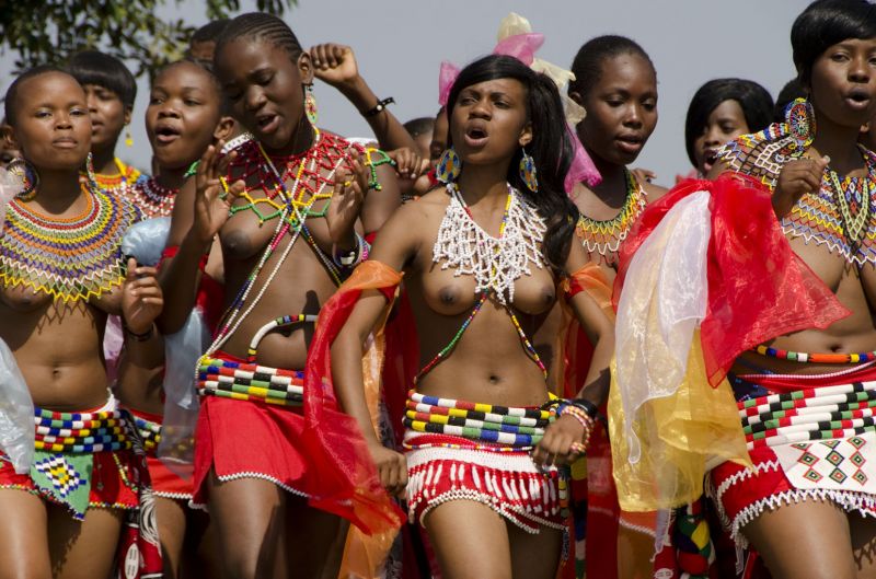 swaziland reed dance maidens