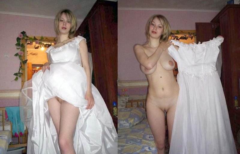 Bride Dressed Undressed Tumblr Cumception