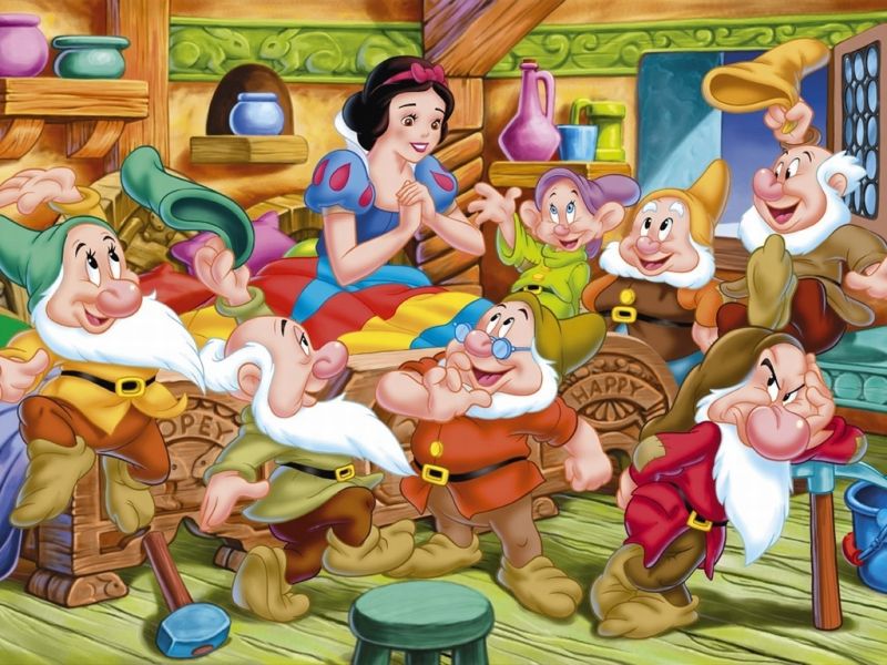 snow white disney cartoon