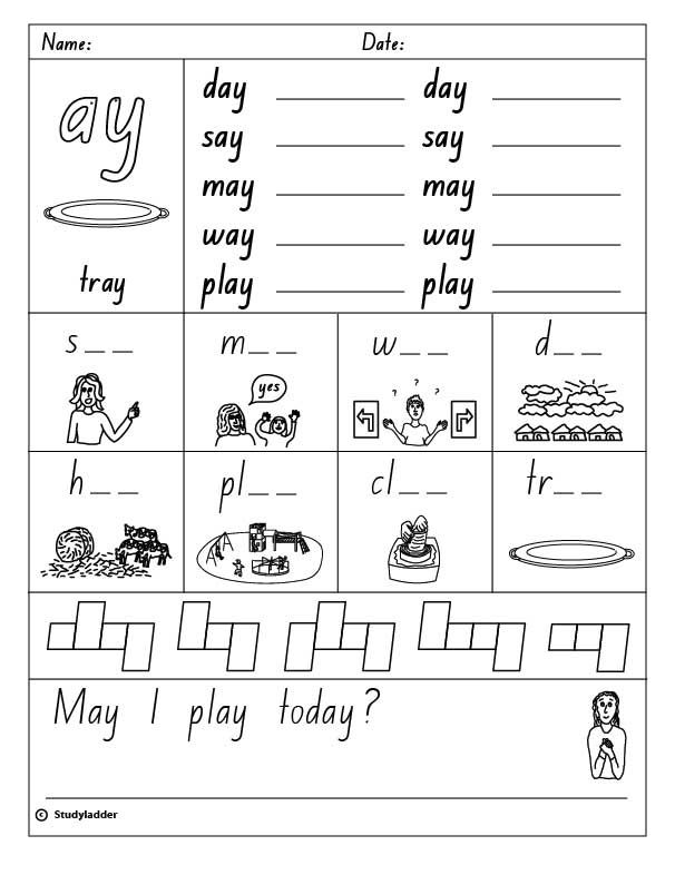 th worksheets for primary