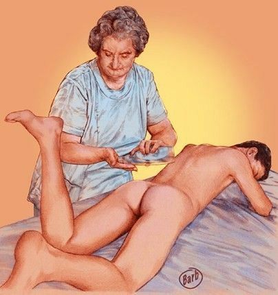 girl masturbating during enema