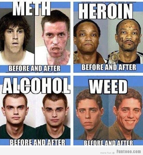 snorting heroin