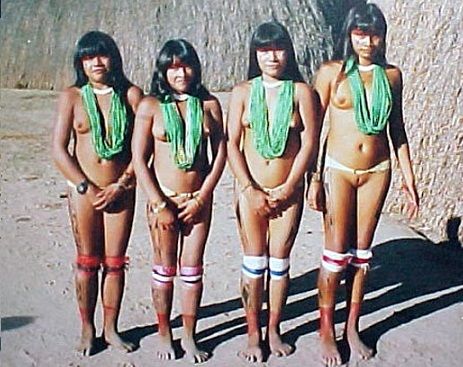 brazil xingu tribe girls