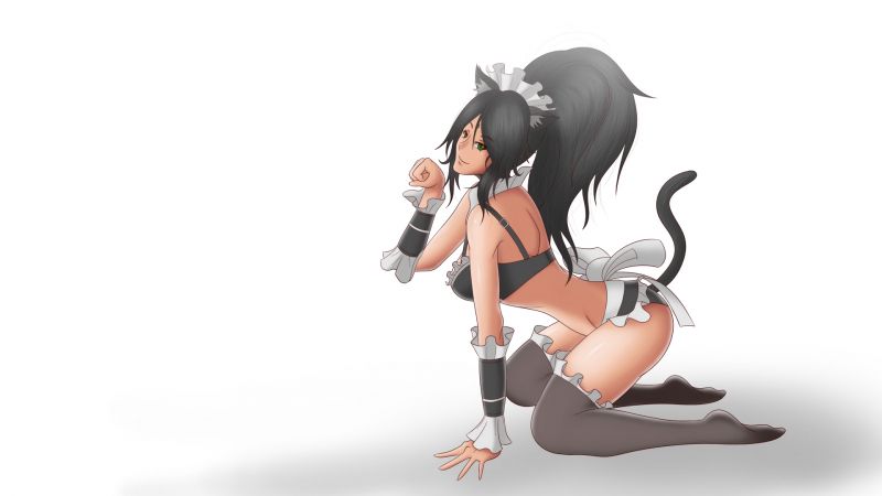 hot anime french maid