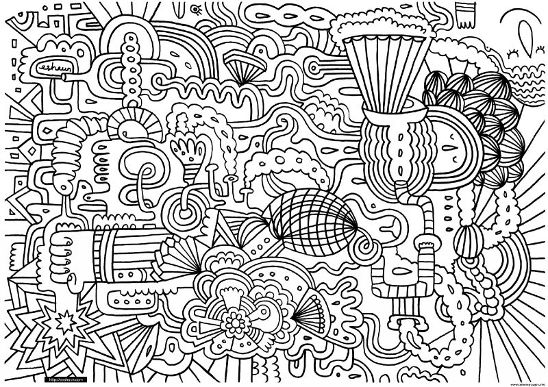 detailed coloring pages for adults