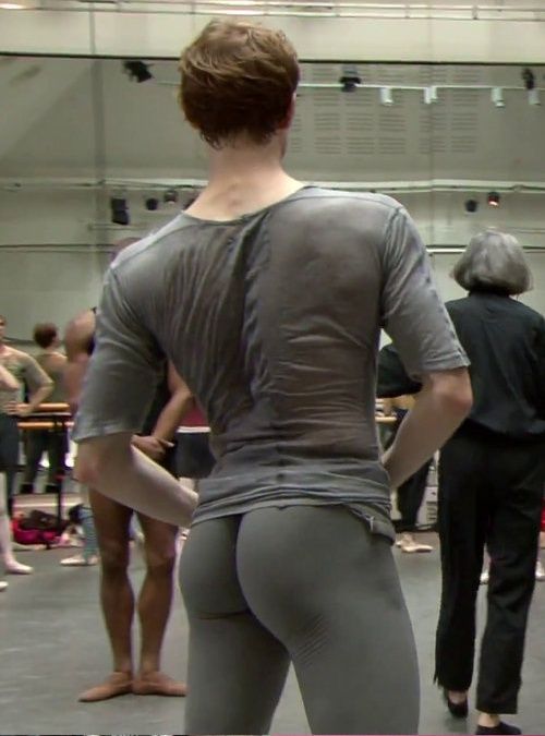 men in ballet tights