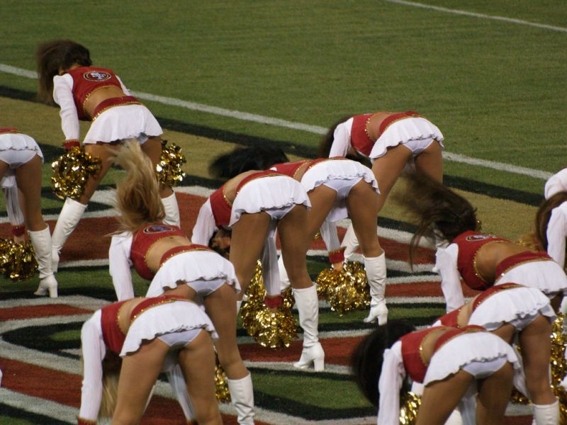gif bent over cheerleaders show it all