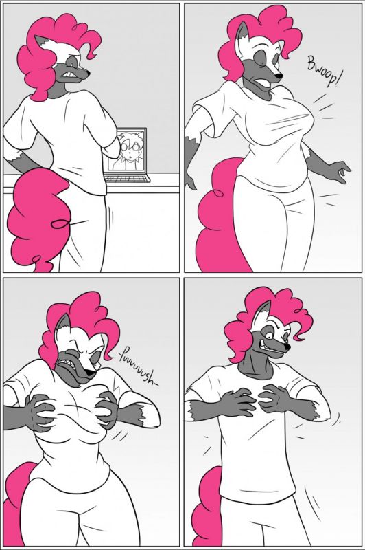 anthro furry breast inflation