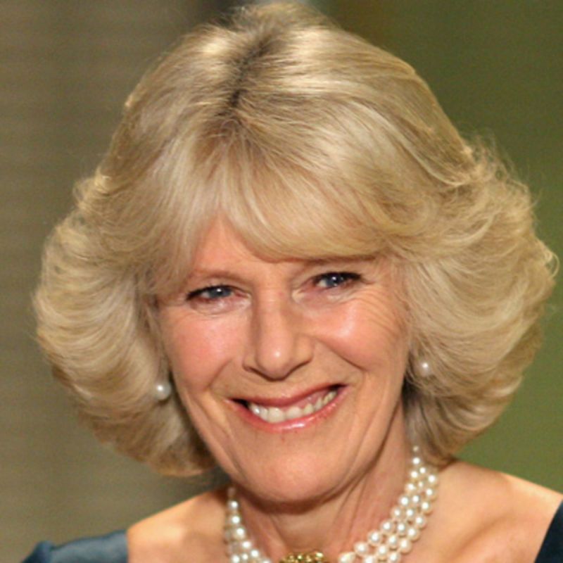 charles and camilla when young