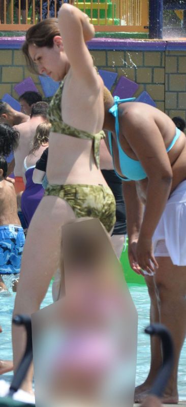 water park pussy slip