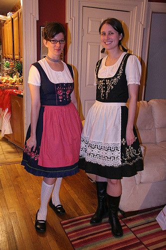 german beer maid pinup